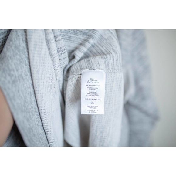 Champion Women's Long Sleeve Crew Neck Pullover Sweatshirt Gray EUC SZ XL - Picture 8 of 8